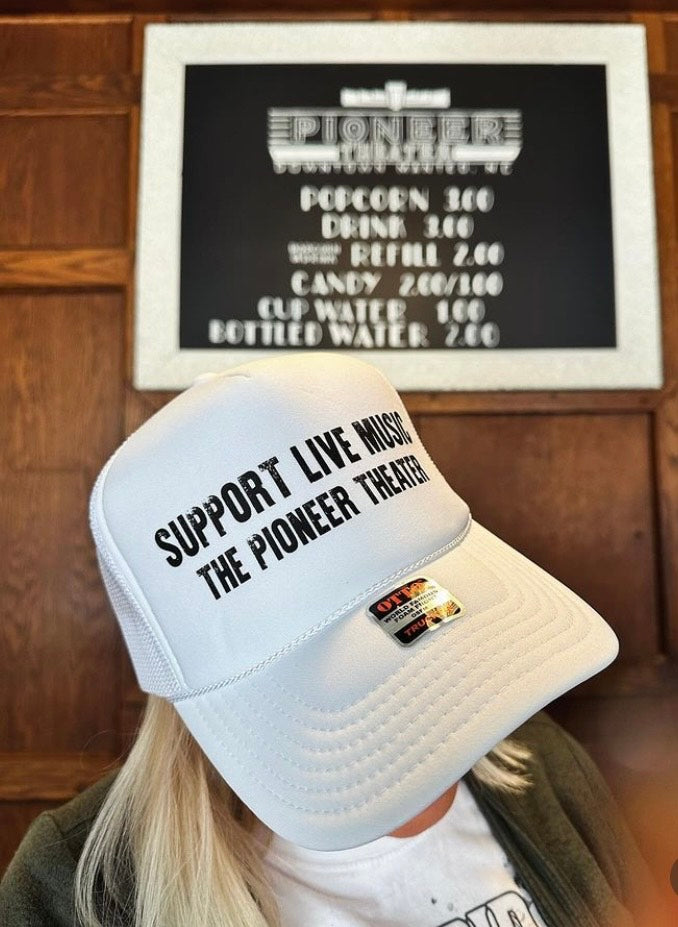 Support Live Music Trucker Hat