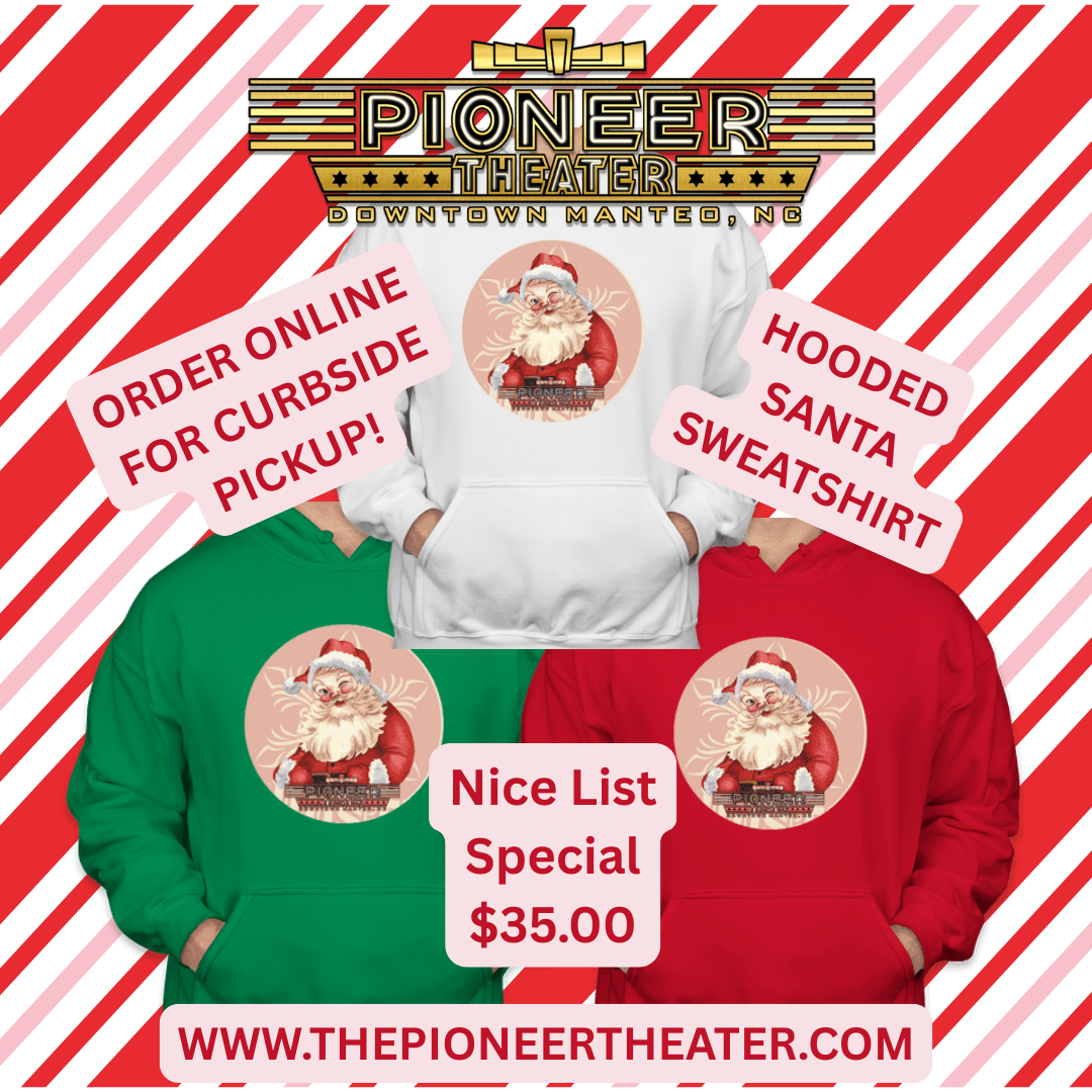 Vintage Santa Hooded Sweatshirt